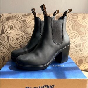 Blundstone Women's Black Heeled Boots